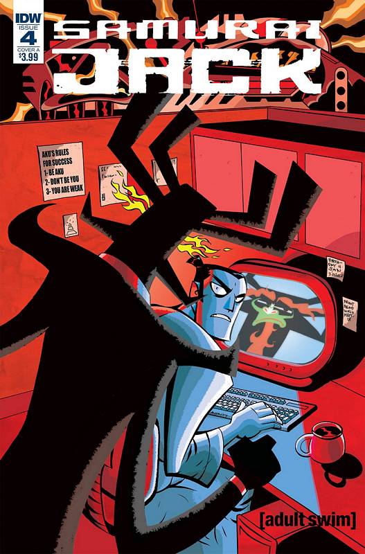 SAMURAI JACK QUANTUM JACK #4 (OF 5) CVR A OEMING