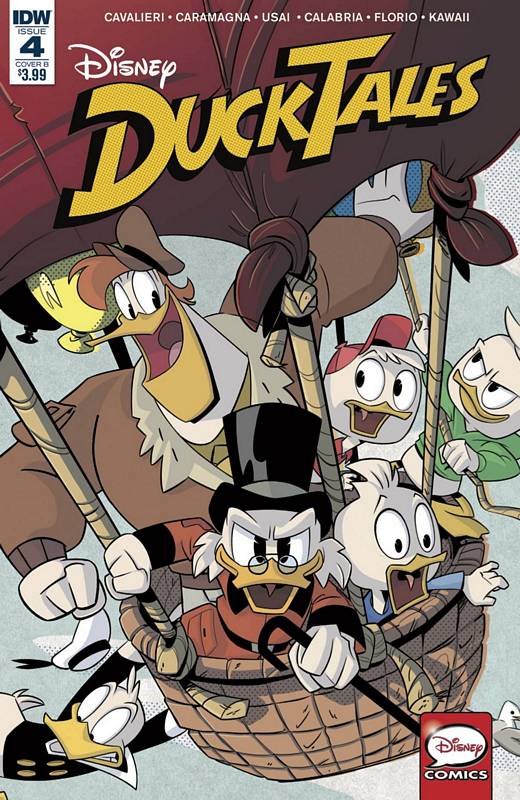 DUCKTALES #4 CVR B GHIGLIONE