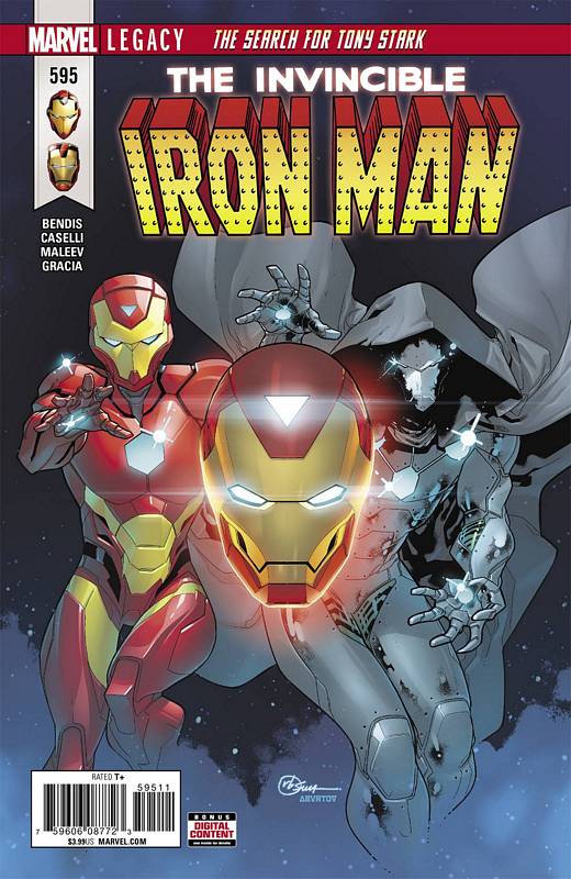 INVINCIBLE IRON MAN #595 LEG