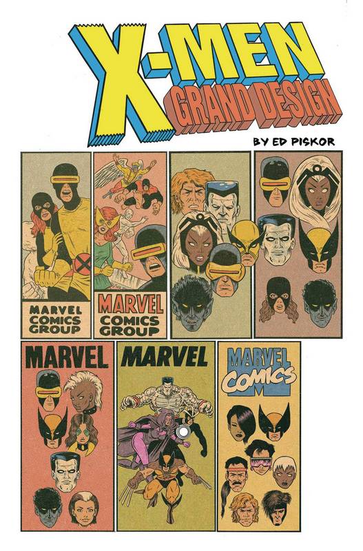 X-MEN GRAND DESIGN #1 (OF 2) PISKOR CORNER BOX VARIANT