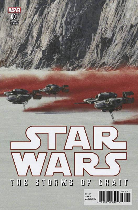 STAR WARS LAST JEDI STORMS OF CRAIT #1 MOVIE VARIANT