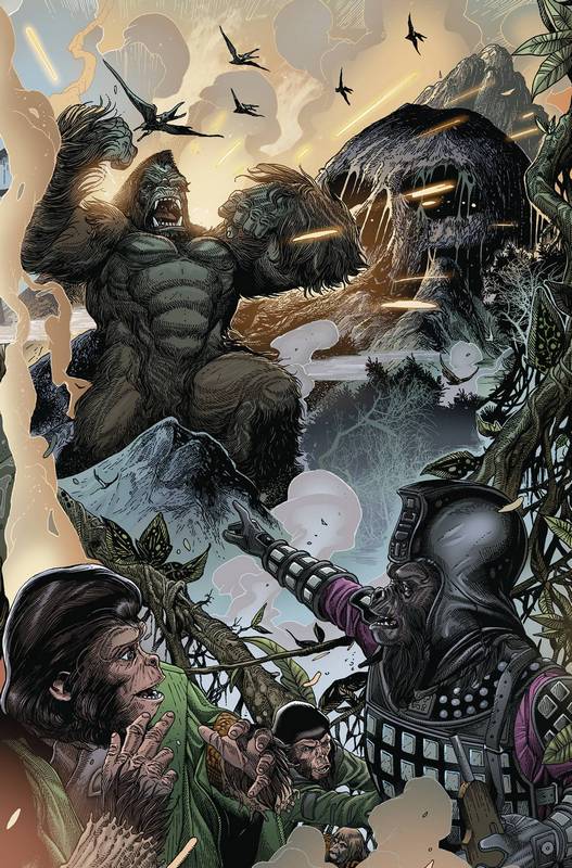 KONG ON PLANET OF APES #2 CONNECTING MAGNO VARIANT