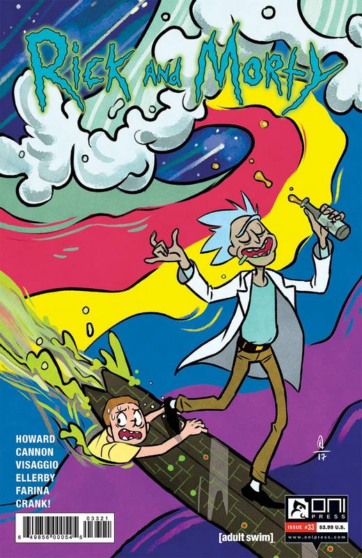 RICK & MORTY #33 INCV VARIANT ESPINOSA