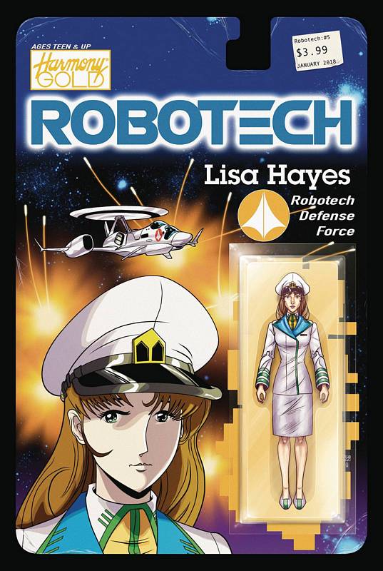 ROBOTECH #5 CVR C ACTION FIGURE VARIANT