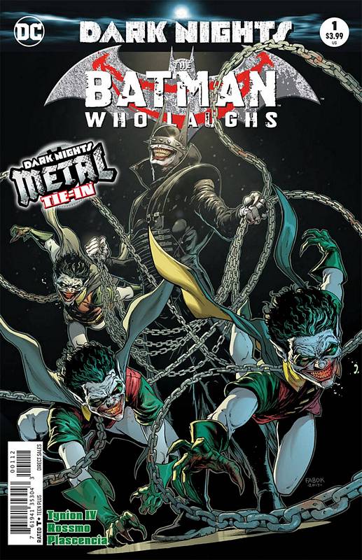 BATMAN WHO LAUGHS #1 2ND PTG (METAL)