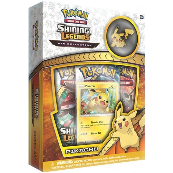 SHINING LEGENDS PIKACHU PIN COLLECTION