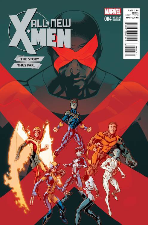 ALL NEW X-MEN #4 BAGLEY STORY THUS FAR VARIANT