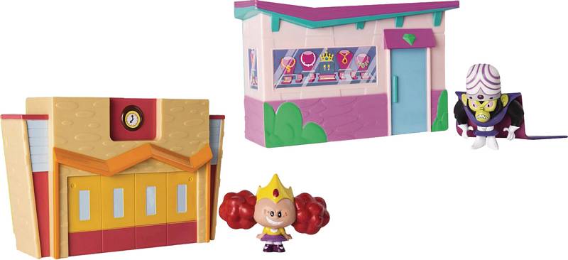 POWERPUFF GIRLS MINI ACTION PLAYSET