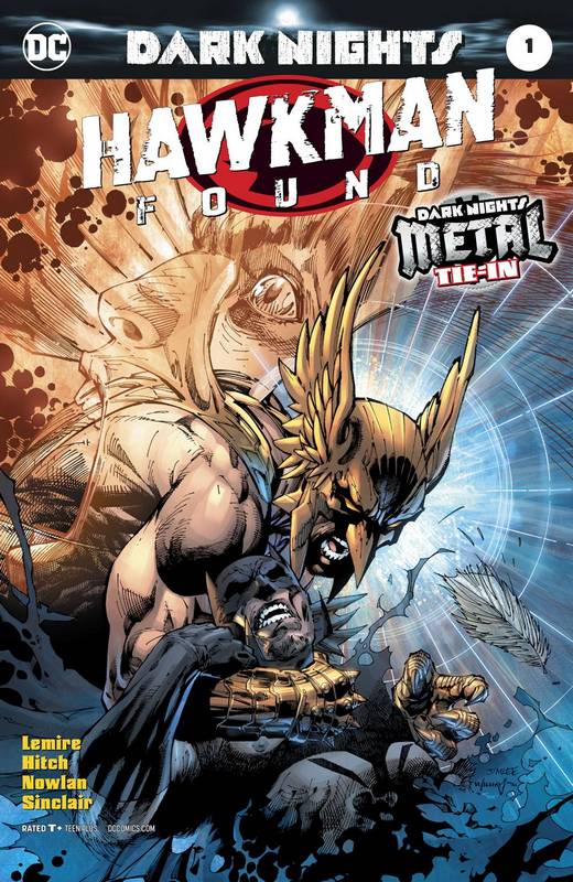 HAWKMAN FOUND #1 VARIANT ED