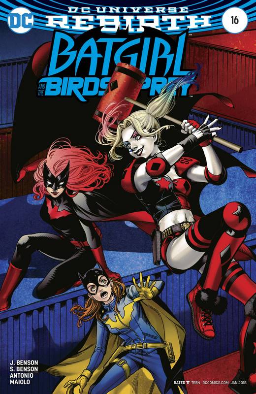 BATGIRL AND THE BIRDS OF PREY #16 VARIANT ED