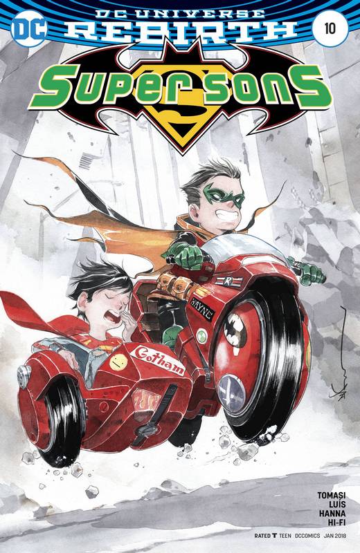 SUPER SONS #10 VARIANT ED