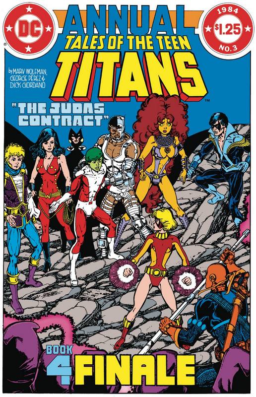 NEW TEEN TITANS THE JUDAS CONTRACT DELUXE EDITION HARDCOVER