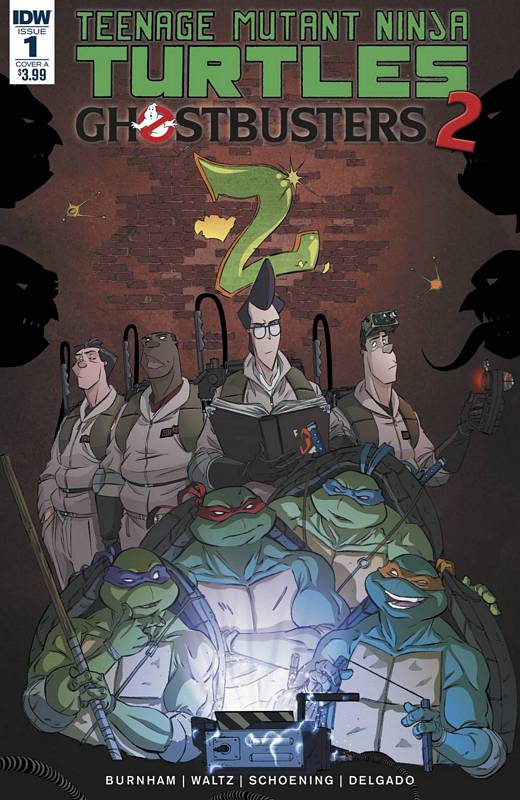 TMNT GHOSTBUSTERS II #1 CVR A SCHOENING