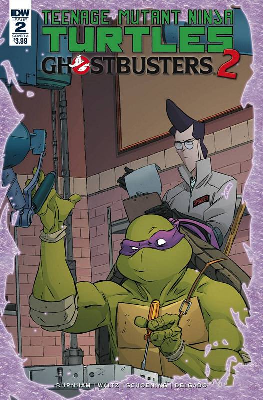 TMNT GHOSTBUSTERS II #2 CVR A SCHOENING