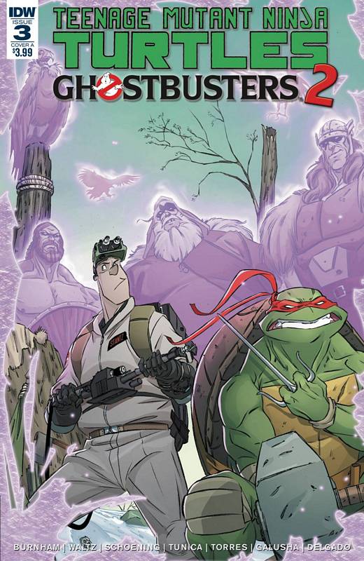 TMNT GHOSTBUSTERS II #3 CVR A SCHOENING