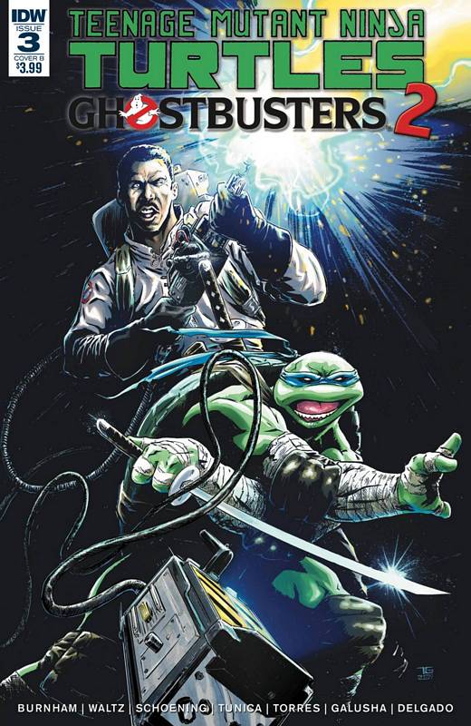 TMNT GHOSTBUSTERS II #3 CVR B GALUSHA