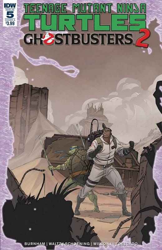 TMNT GHOSTBUSTERS II #5 CVR A SHOENING