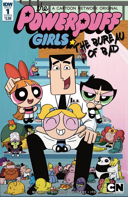 POWERPUFF GIRLS BUREAU OF BAD #1 (OF 3) CVR B CUNG