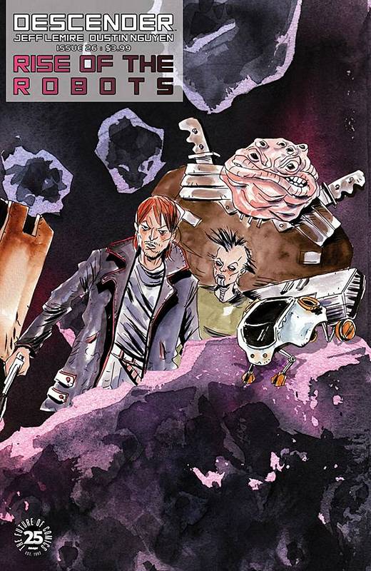 DESCENDER #26 CVR B INTERLOCKING LEMIRE & NGUYEN