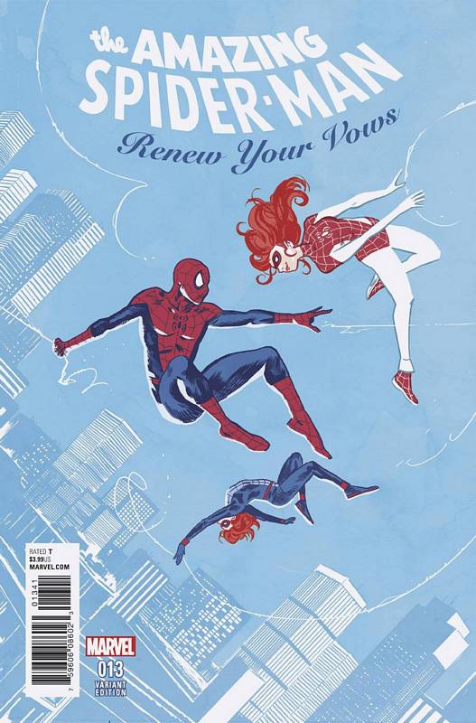 AMAZING SPIDER-MAN RENEW YOUR VOWS #13 1:25 WALSH VARIANT LEG