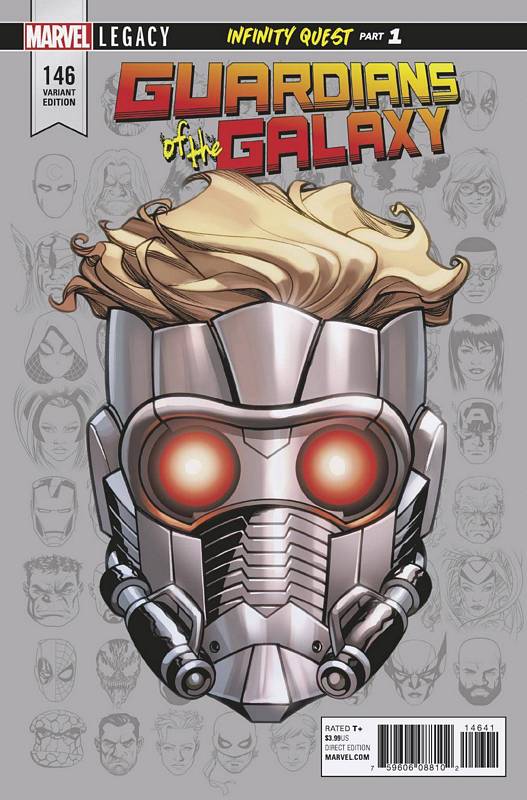 GUARDIANS OF GALAXY #146 1:10 MCKONE LEGACY HEADSHOT VARIANT LEG