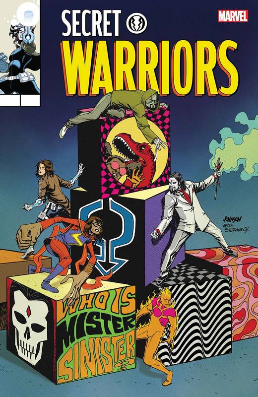 SECRET WARRIORS #8 JOHNSON LH LENTICULARVARIANT LEG