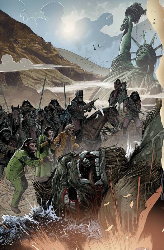 KONG ON PLANET OF APES #1 CONNECTING MAGNO VARIANT