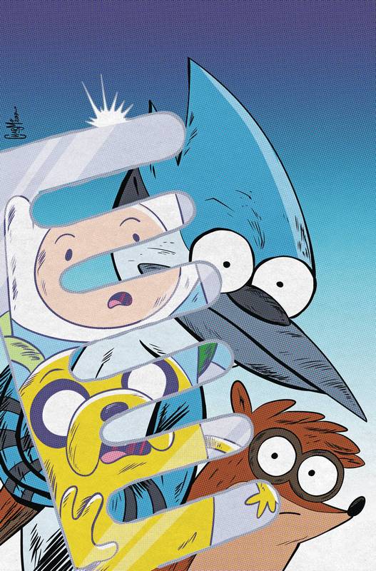 ADVENTURE TIME REGULAR SHOW #4 SUBSCRIPTION CHARM VARIANT