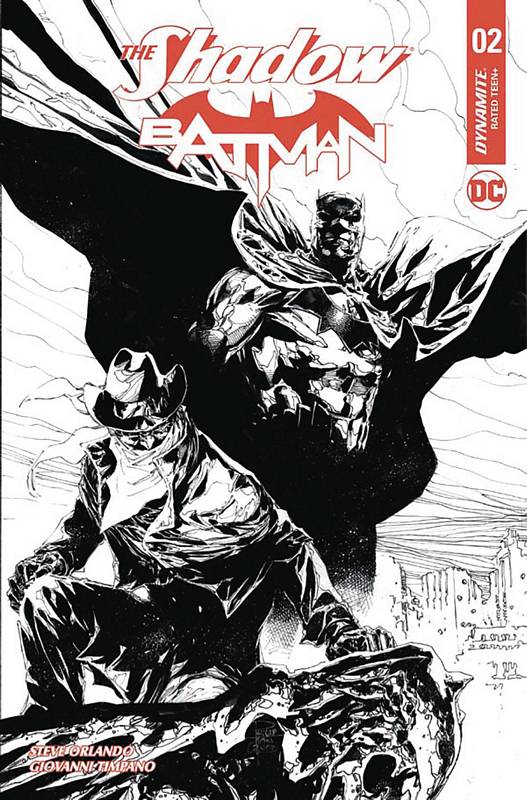 SHADOW BATMAN #2 (OF 6) CVR F 1:10 COPY TAN B&W VARIANT