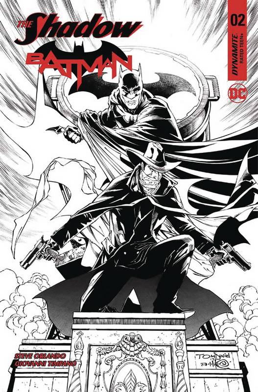 SHADOW BATMAN #2 (OF 6) CVR J 1:50 COPY DANIEL B&W VARIANT