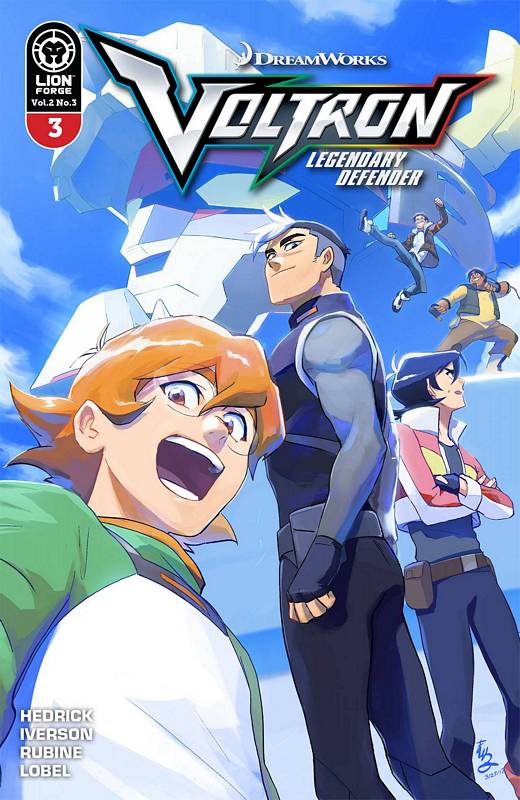 VOLTRON LEGENDARY DEFENDER VOL 2 #3 1:10 COPY VARIANT