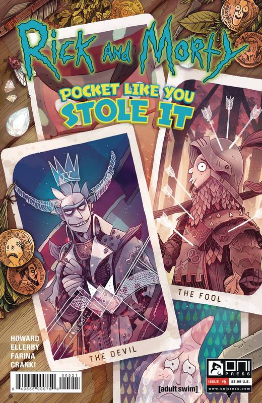 RICK & MORTY POCKET LIKE YOU STOLE IT #5 (OF 5) COSTA VARIANT