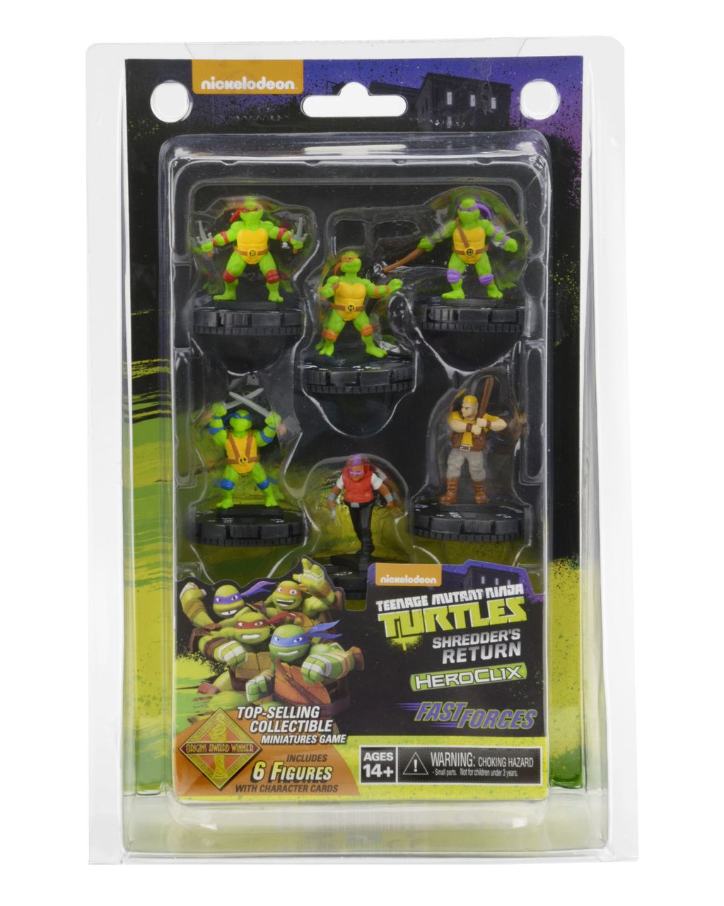 TMNT HEROCLIX SHREDDERS RETURN FAST FORCES