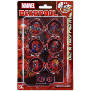 MARVEL HEROCLIX: DEADPOOL DICE AND TOKEN PACKS