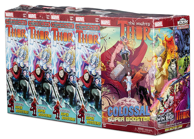 THE MIGHTY THOR HEROCLIX BOOSTER