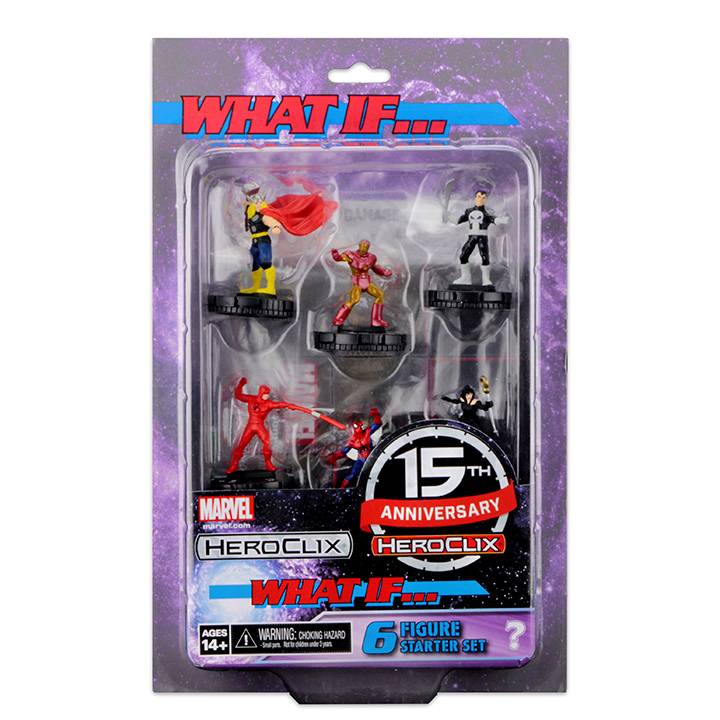 MARVEL HEROCLIX 15TH ANNIVERSARY WHAT IF? DICE AND TOKEN