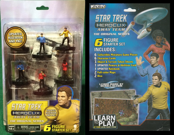 STAR TREK HEORCLIX: AWAY TEAM ORIGINAL SERIES STARTER SET