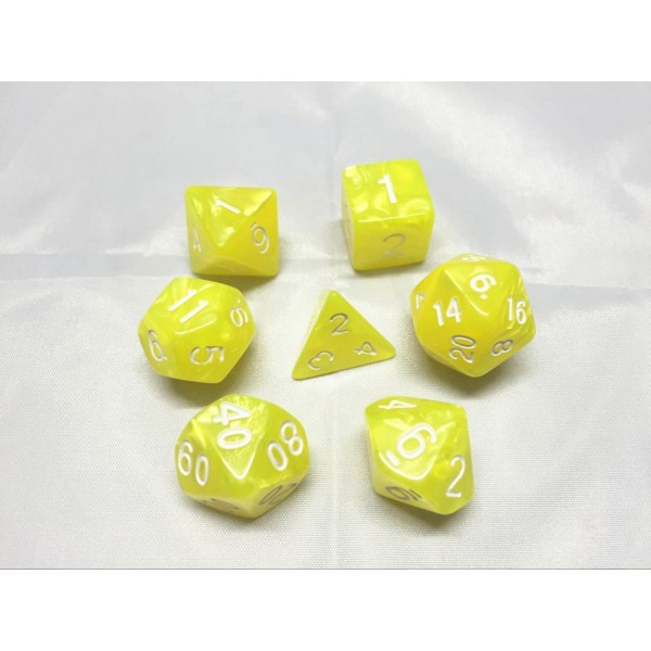 Nested Egg Airstream Dice Set with Dice Bag