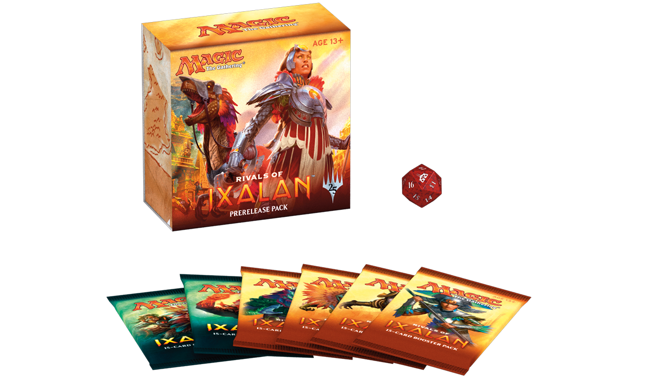 MAGIC THE GATHERING (MTG): RIVALS OF IXALAN PRE-RELEASE PACKS