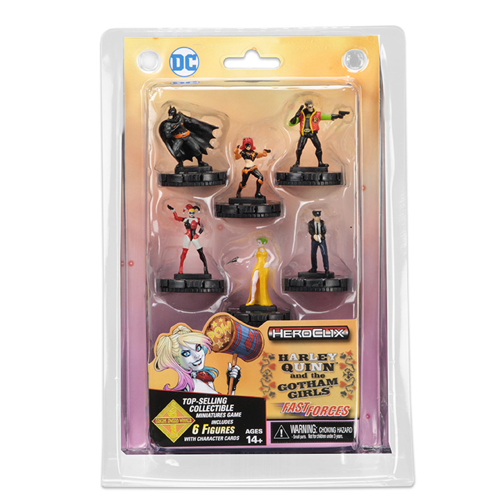 HEROCLIX: HARLEY QUINN & THE GOTHAM GIRLS fAST fORCES