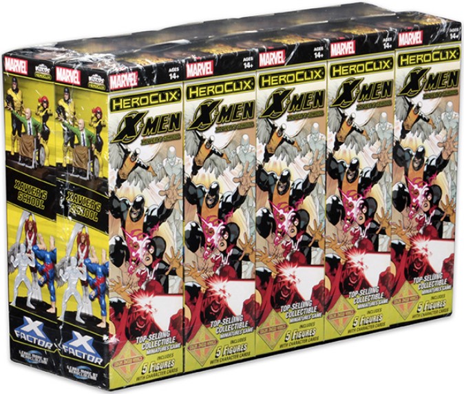 HEROCLIX: X-MEN XAVIER'S SCHOOL BOOSTER PACK