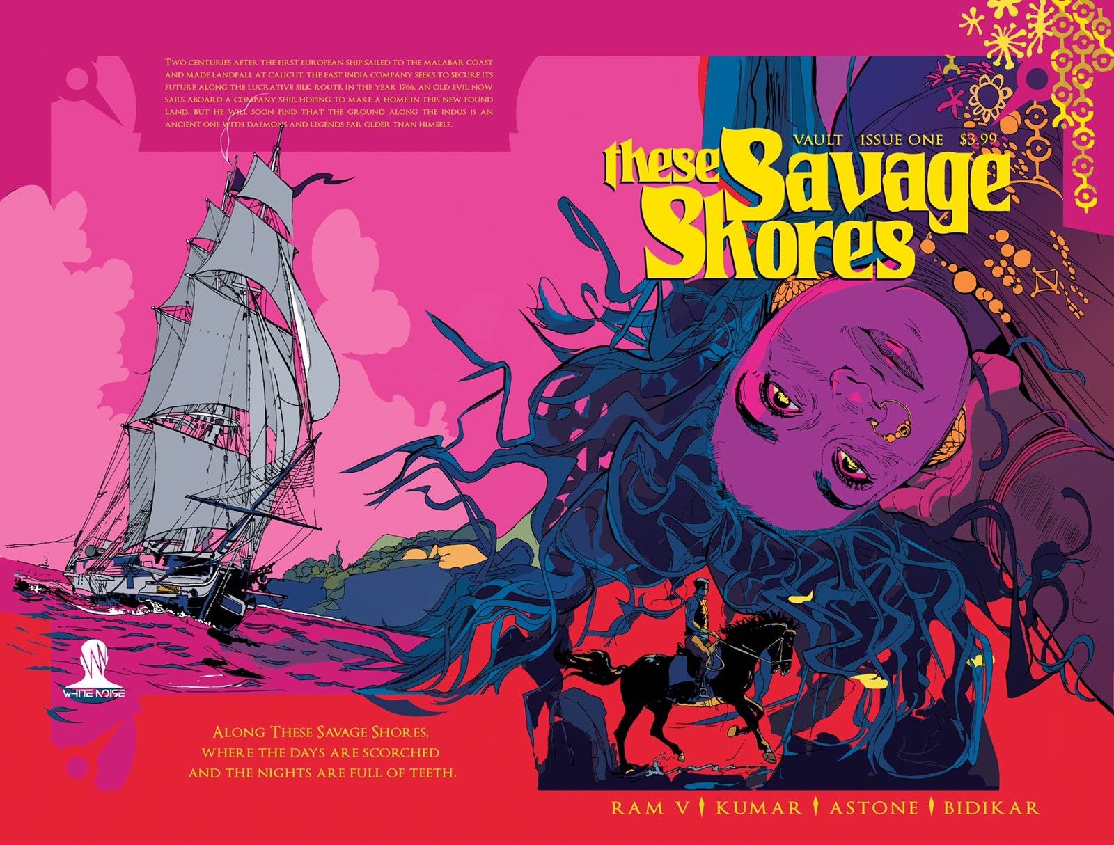 THESE SAVAGE SHORES #1 NJOY/Comics4Charity Variant