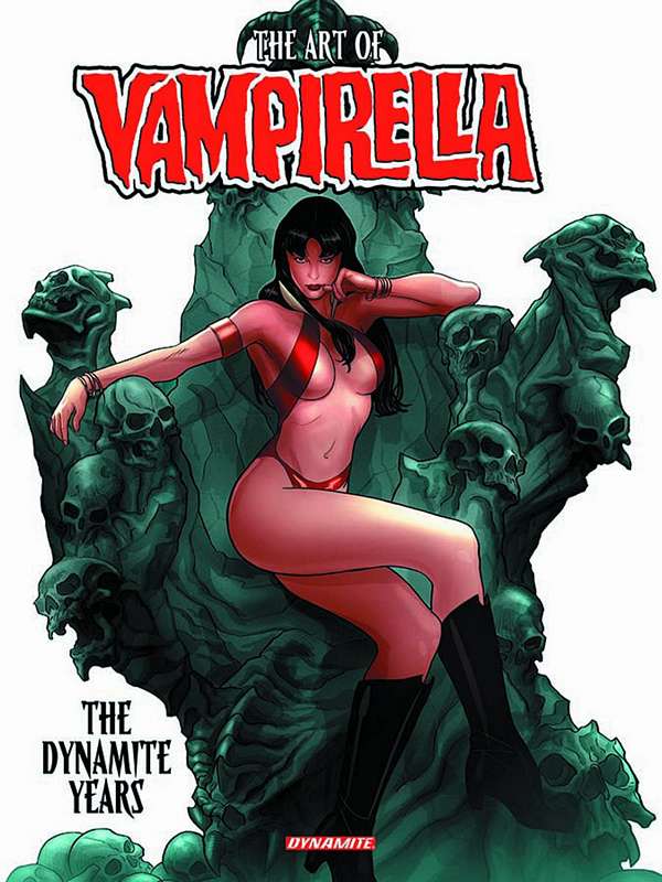 ART OF VAMPIRELLA DYNAMITE YEARS HARDCOVER