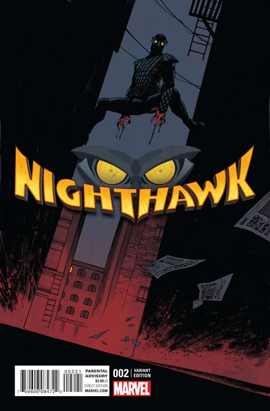 NIGHTHAWK #2 1:25 SHALVEY VARIANT