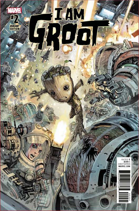 I AM GROOT #2 1:25 HENRICHON VARIANT