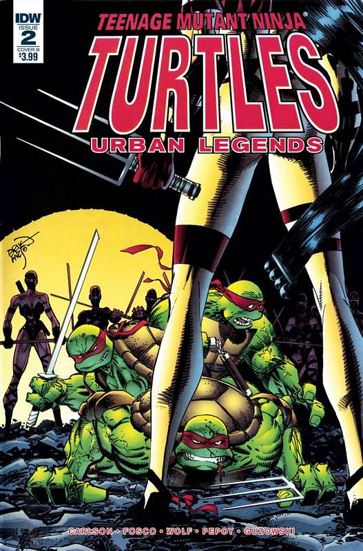 TMNT URBAN LEGENDS #2 CVR B LARSEN