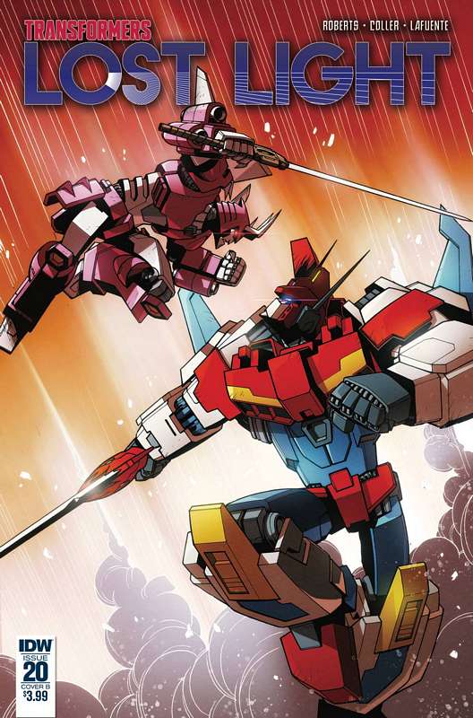 TRANSFORMERS LOST LIGHT #20 CVR B LAWRENCE