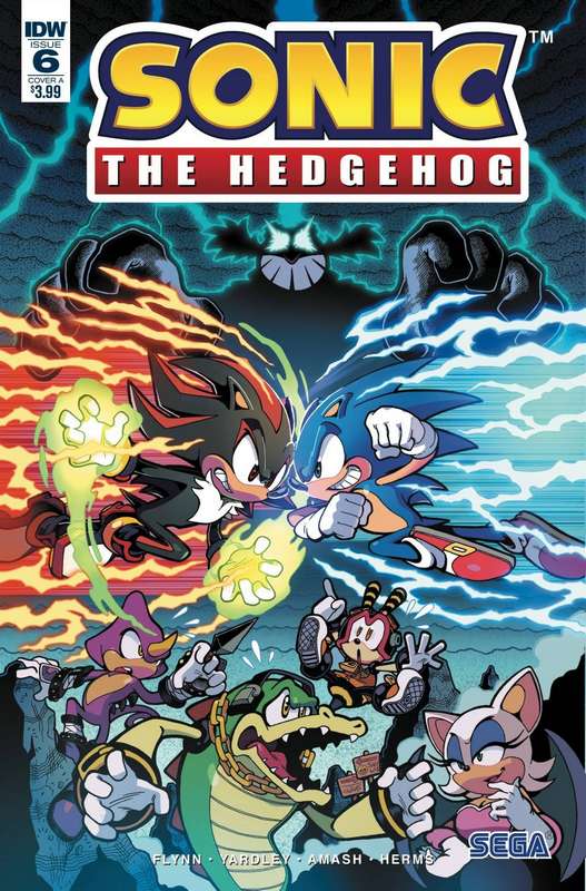 SONIC THE HEDGEHOG #6 CVR A YARDLEY