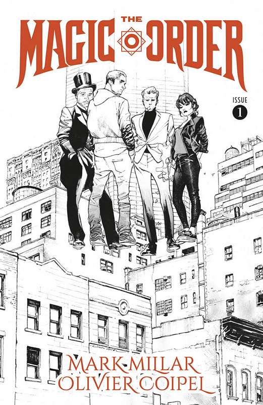 MAGIC ORDER #1 (OF 6) CVR B B&W COIPEL (MR)