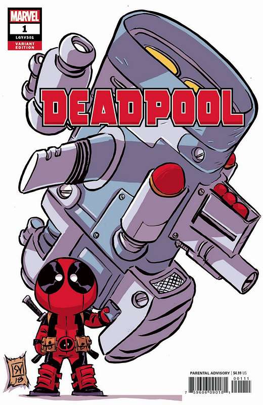 DEADPOOL #1 YOUNG VARIANT